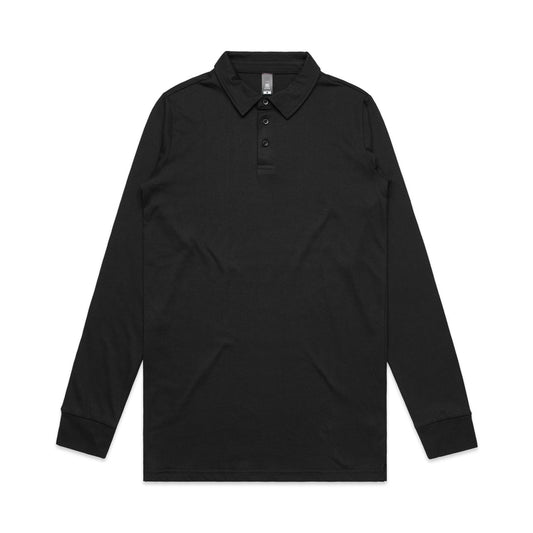 5404 Chad Ls Polo in Black