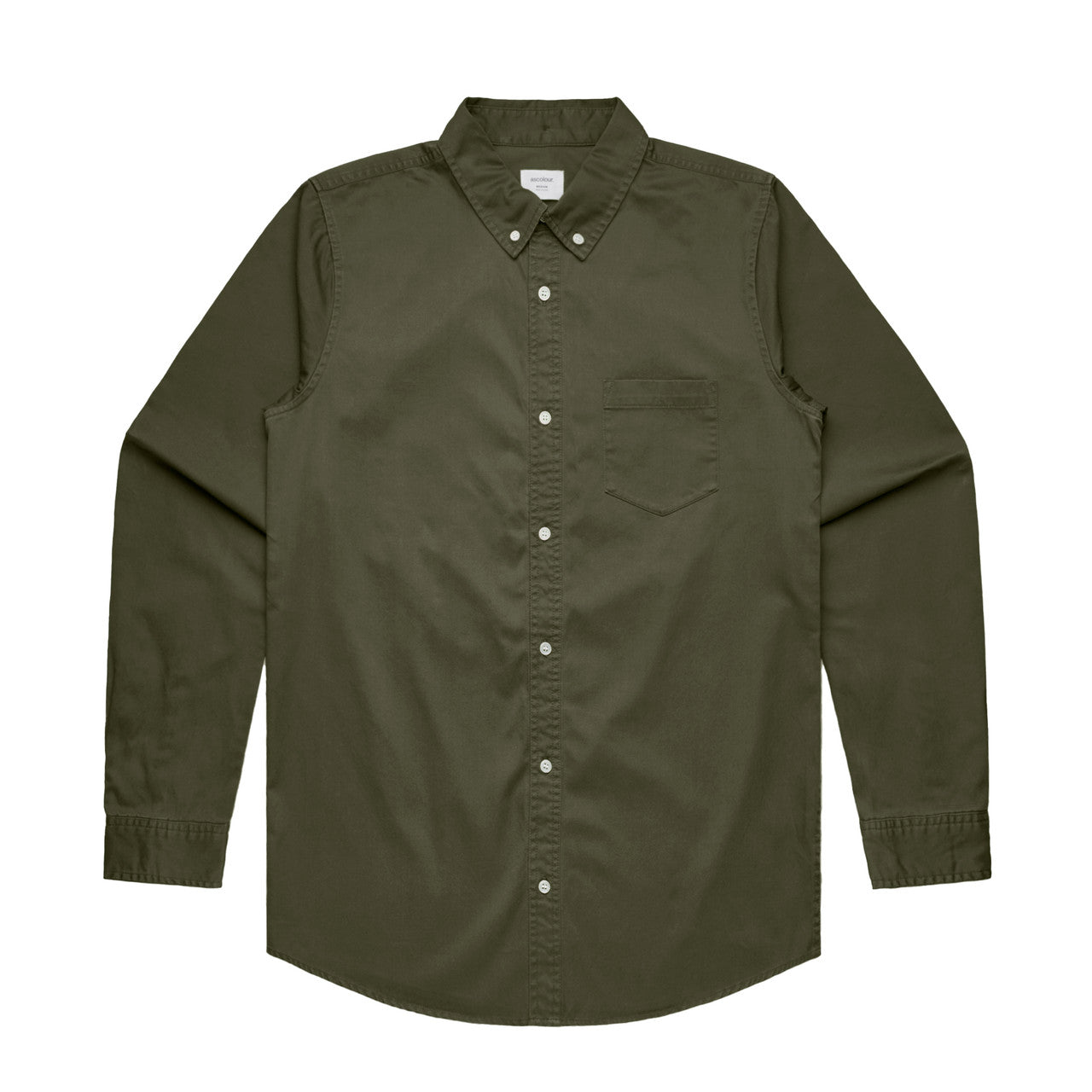 5414 Denim Wash Shirt in Army