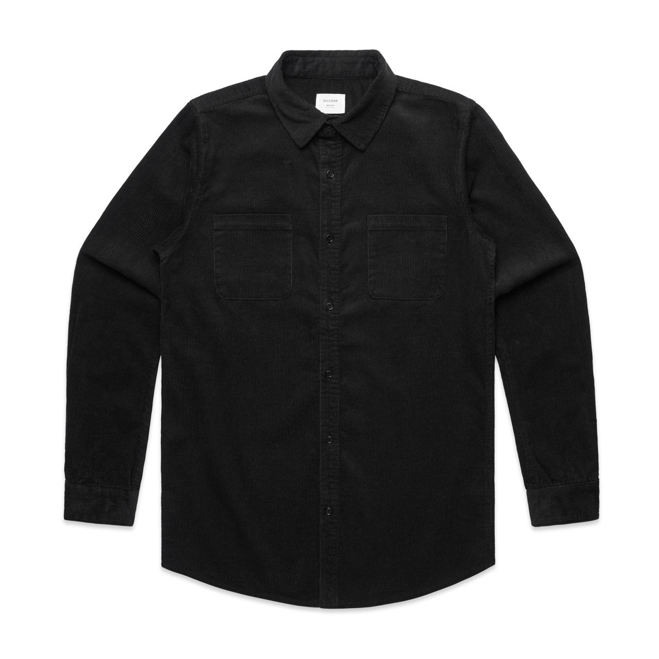 5419 Cord Shirt in Black