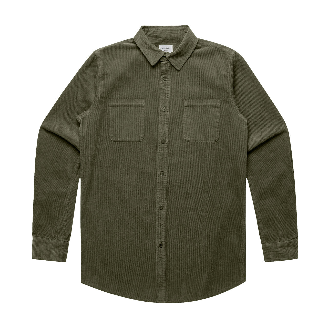 5419 Cord Shirt in Army