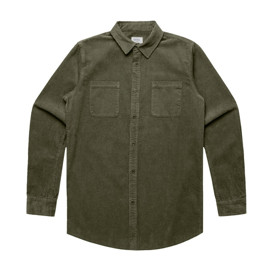 5419 Cord Shirt in Army