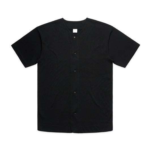 5423 Heavy Baseball Jersey in Black