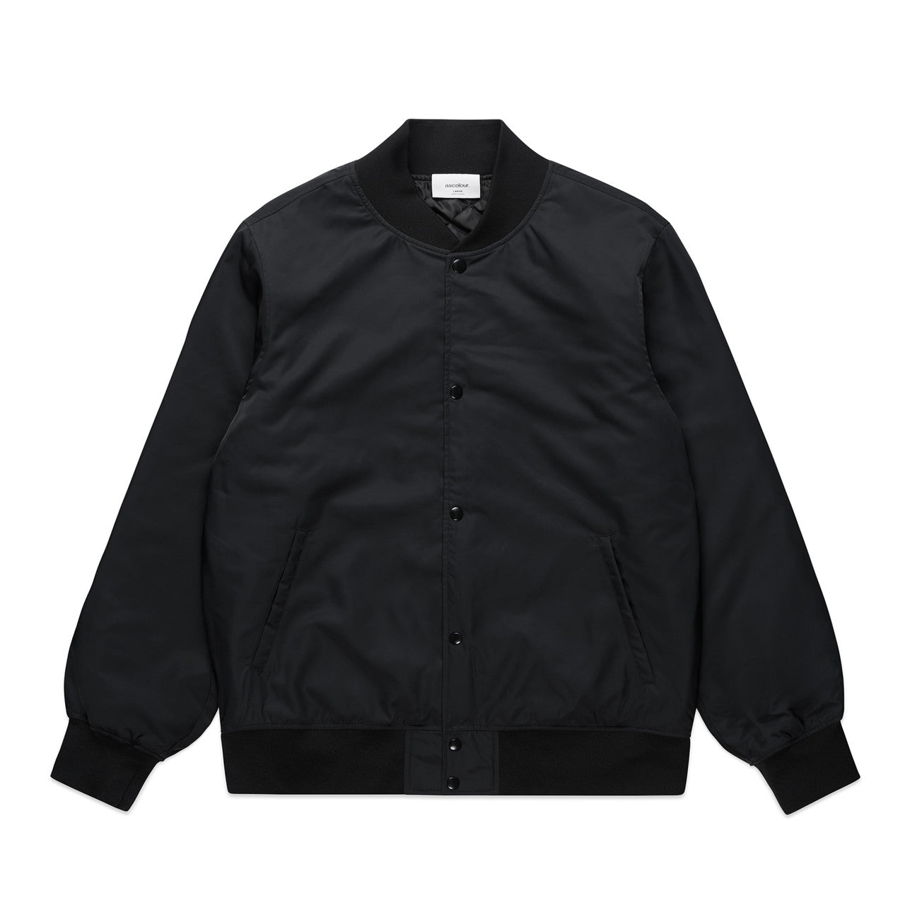 5511 College Bomber Jacket in Black