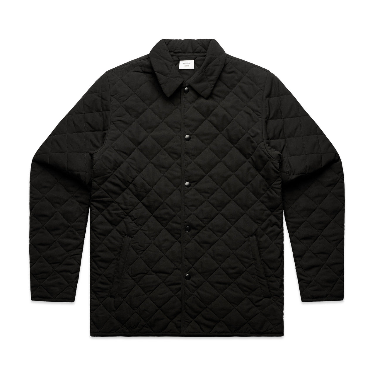5525 Quilted Jacket in Black