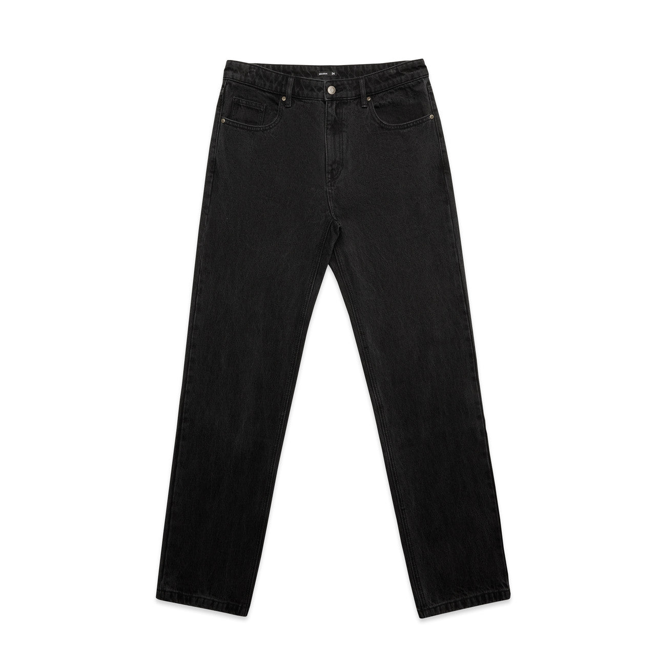 5830 Straight Jean in Washed Black