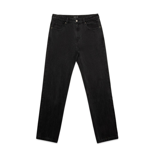 5830 Straight Jean in Washed Black