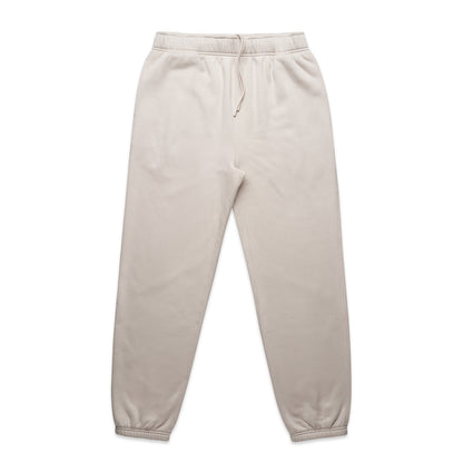 Beige sweatpants on a white background
