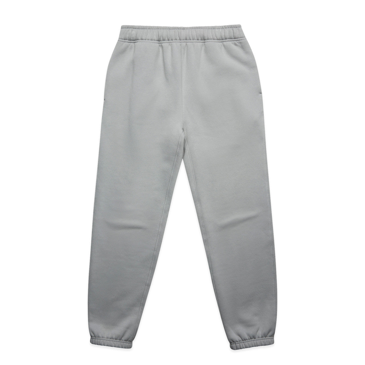 Gray sweatpants on a white background