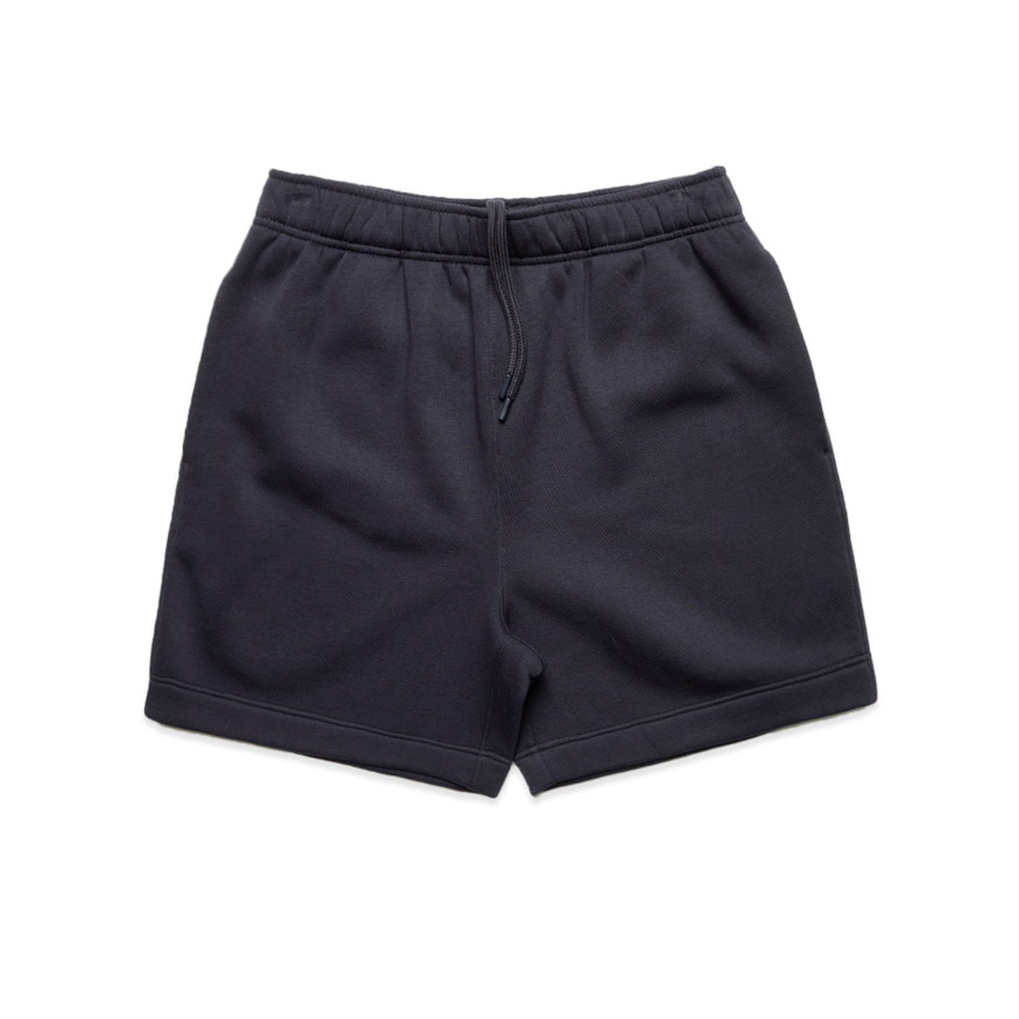 Black shorts on a white background