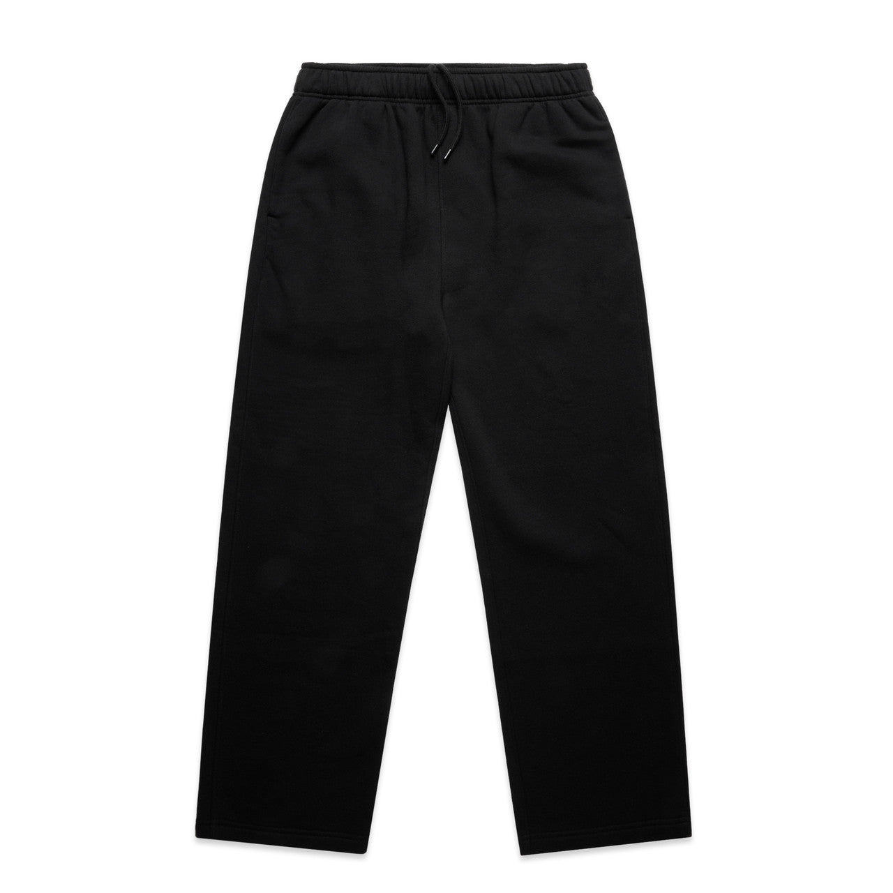 5942 Relax Cuffless Trackpants in Black