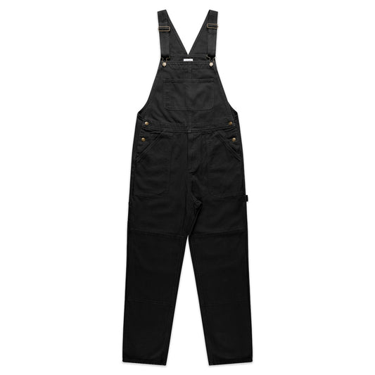 5980 Canvas Overalls in Black