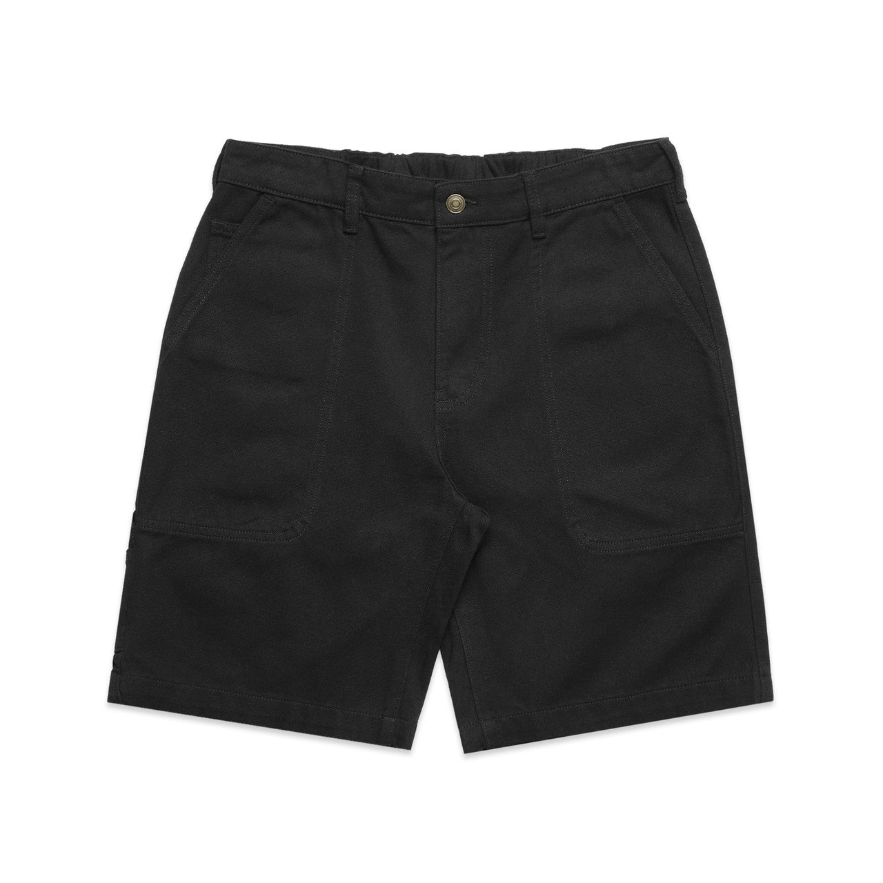 5983 Canvas Shorts in Black