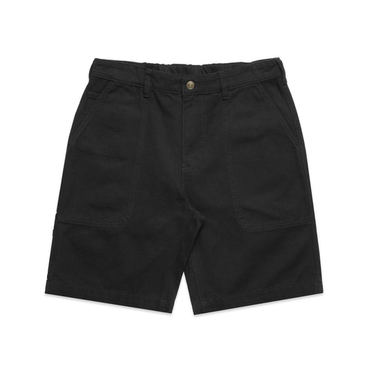 5983 Canvas Shorts in Black
