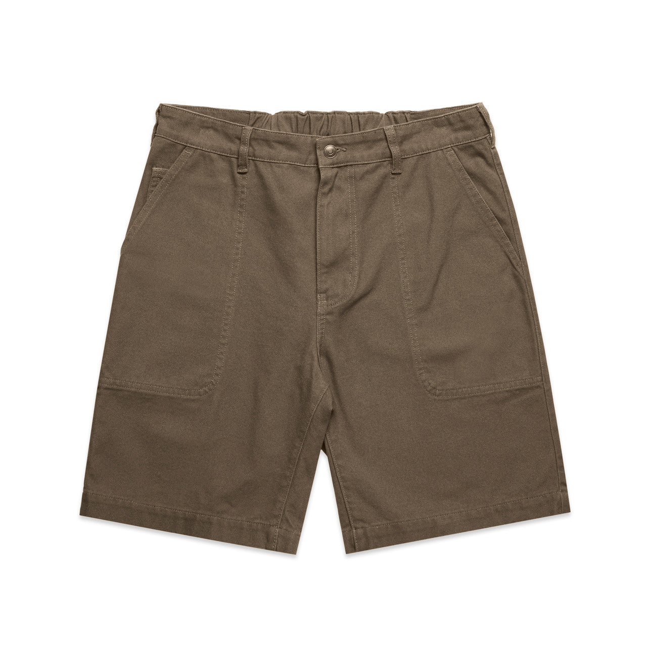 5983 Canvas Shorts in Walnut