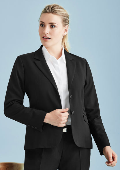 Womens Cool Stretch 2 Button Mid Length Jacket 60119