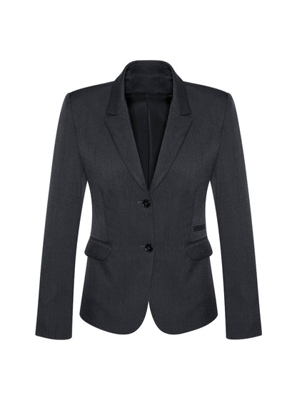 Womens Comfort Wool Stretch 2 Button Mid Length Jacket 64019