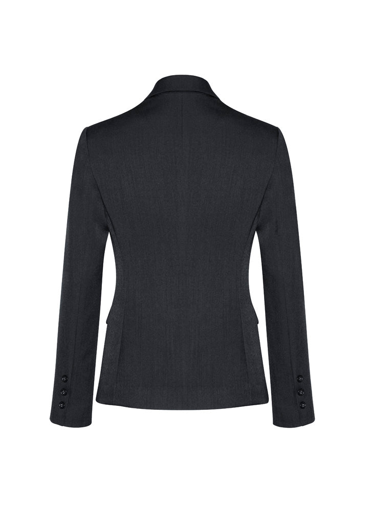 Womens Comfort Wool Stretch 2 Button Mid Length Jacket 64019
