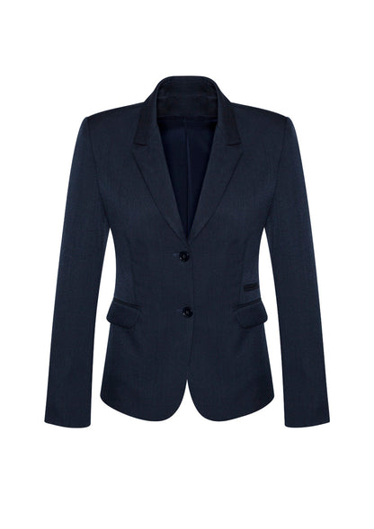 Womens Comfort Wool Stretch 2 Button Mid Length Jacket 64019