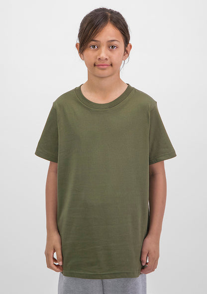 Good Mates Kids Basis Short Sleeve Tee - Forest