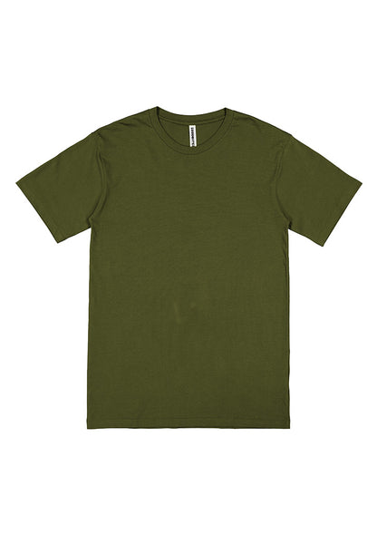 Good Mates Mens Basis Short Sleeve Tee - Army