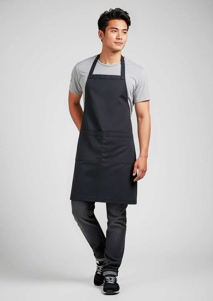 Biz Collection Barley Apron - Black