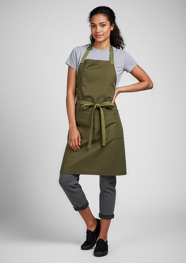 Biz Collection Barley Apron - Olive
