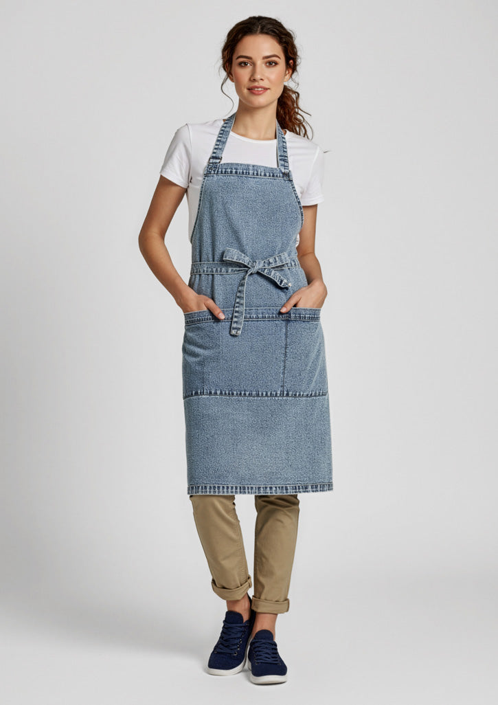 Biz Collection Clout Apron - Blue