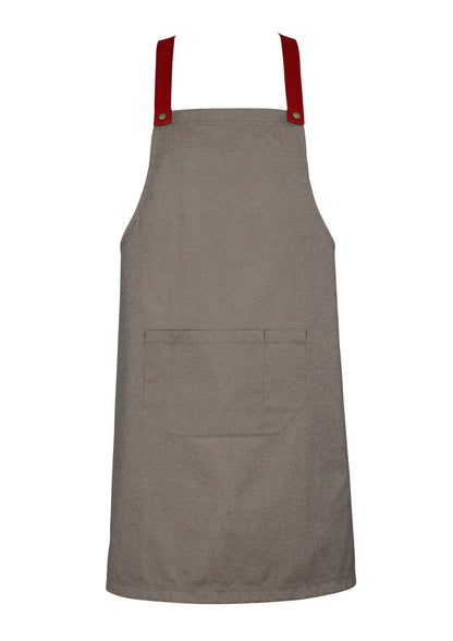 Biz Collection Urban Bib Straps - Red