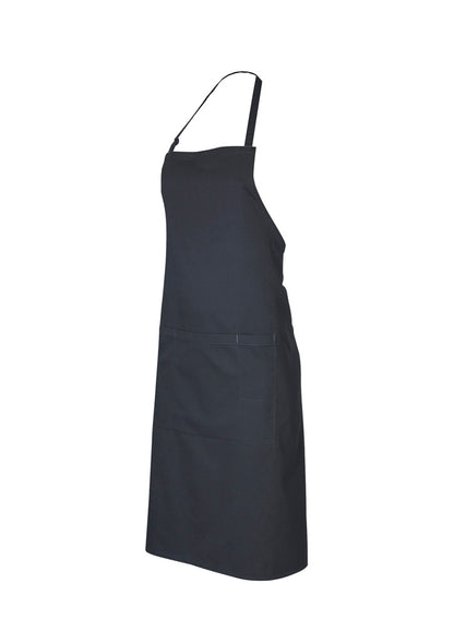 Biz Collection Bib Apron - Charcoal