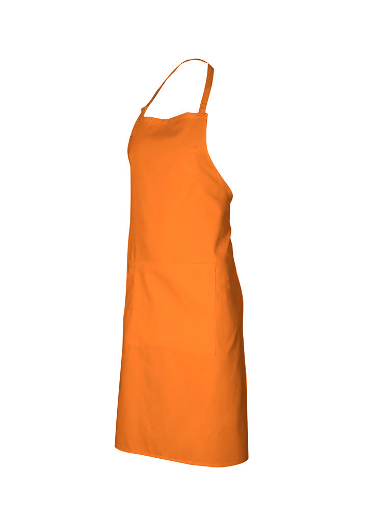 Biz Collection Bib Apron - Orange