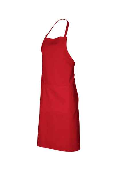 Biz Collection Bib Apron - Red
