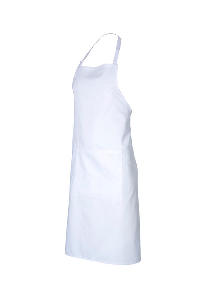 Biz Collection Bib Apron - White