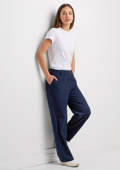 Biz Collection Womens Soft Stretch Pant - Navy
