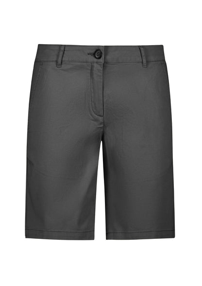 Biz Collection Womens Lawson Chino Short - Grey