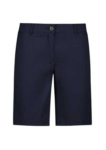 Biz Collection Womens Lawson Chino Short - Navy