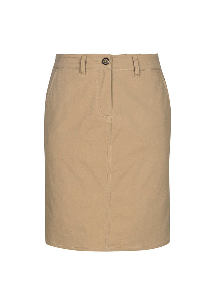 Biz Collection Womens Lawson Skirt - Dark Stone