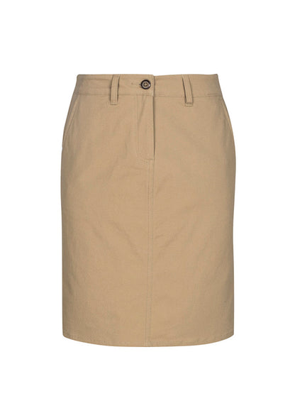 Biz Collection Womens Lawson Skirt - Dark Stone