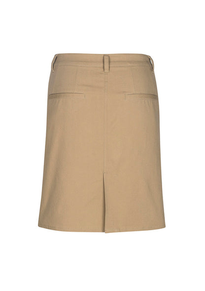 Biz Collection Womens Lawson Skirt - Dark Stone