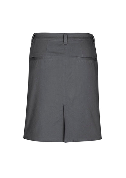Biz Collection Womens Lawson Skirt - Grey