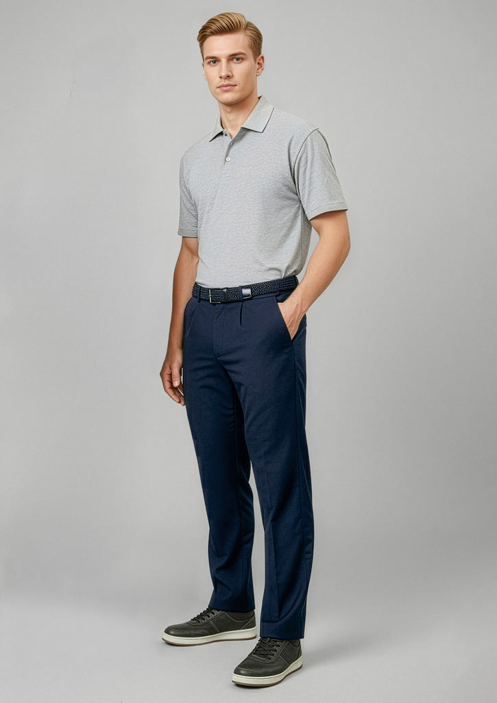 Biz Collection Mens Detroit Pant (Stout) - Navy