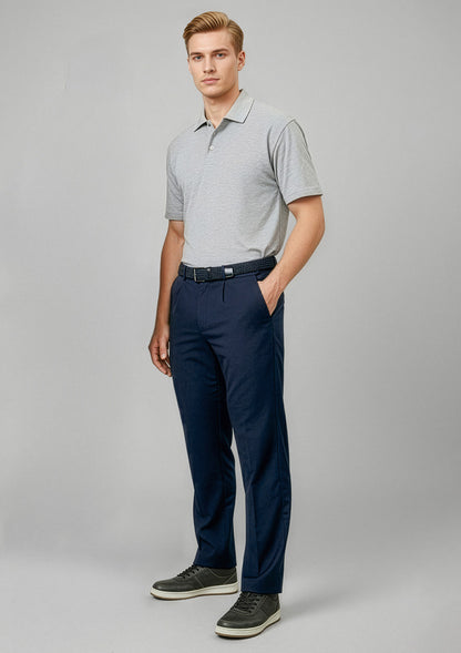 Biz Collection Mens Detroit Pant (Stout) - Navy