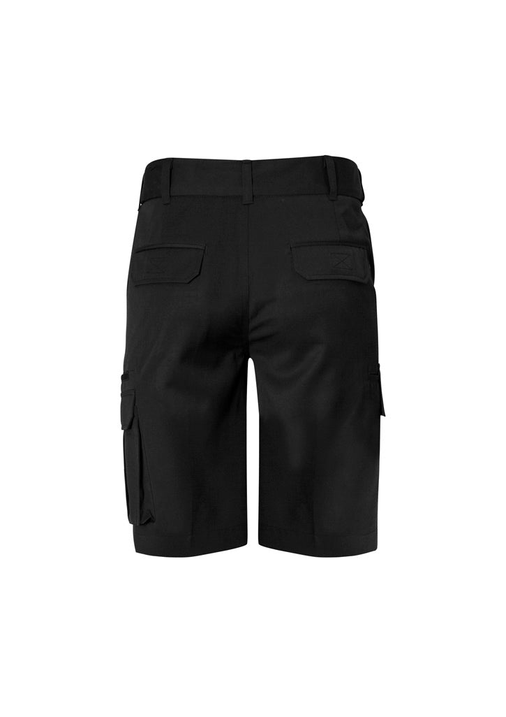 Biz Collection Mens Detroit Short (Stout) - Black