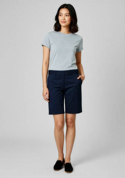 Biz Collection Womens Detroit Short - Navy