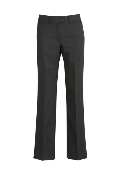 Biz Collection Womens Classic Pant - Charcoal Marle