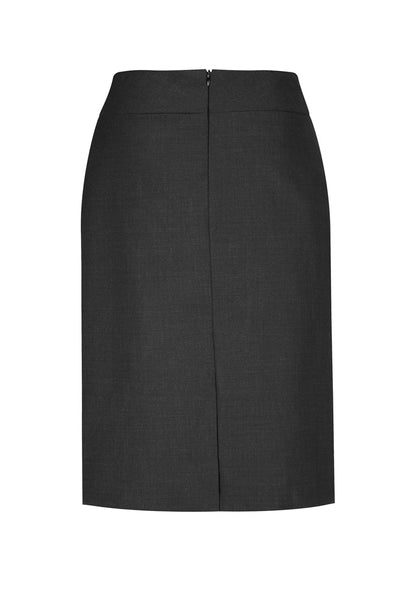 Biz Collection Womens Classic Below Knee Skirt - Charcoal Marle