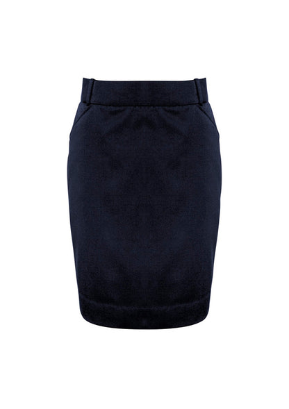 Biz Collection Womens Detroit Skirt - Navy