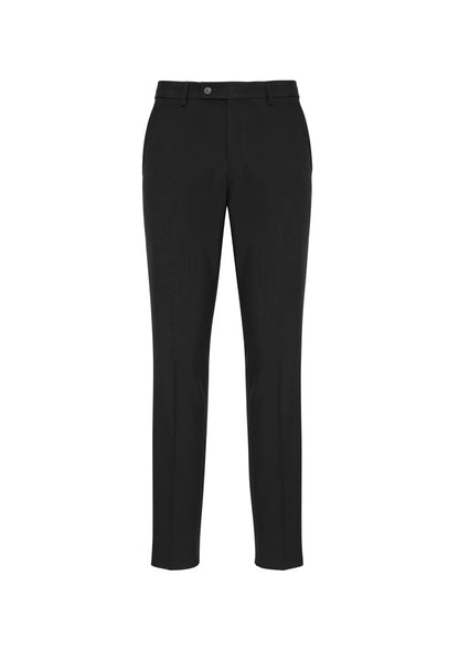 Biz Collection Mens Classic Slim Pant - Black