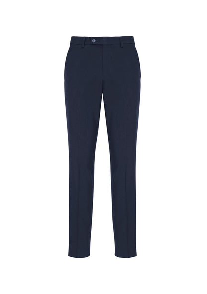 Biz Collection Mens Classic Slim Pant - Navy