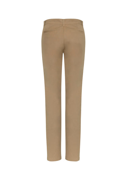 Biz Collection Womens Lawson Chino Pant - Dark Stone