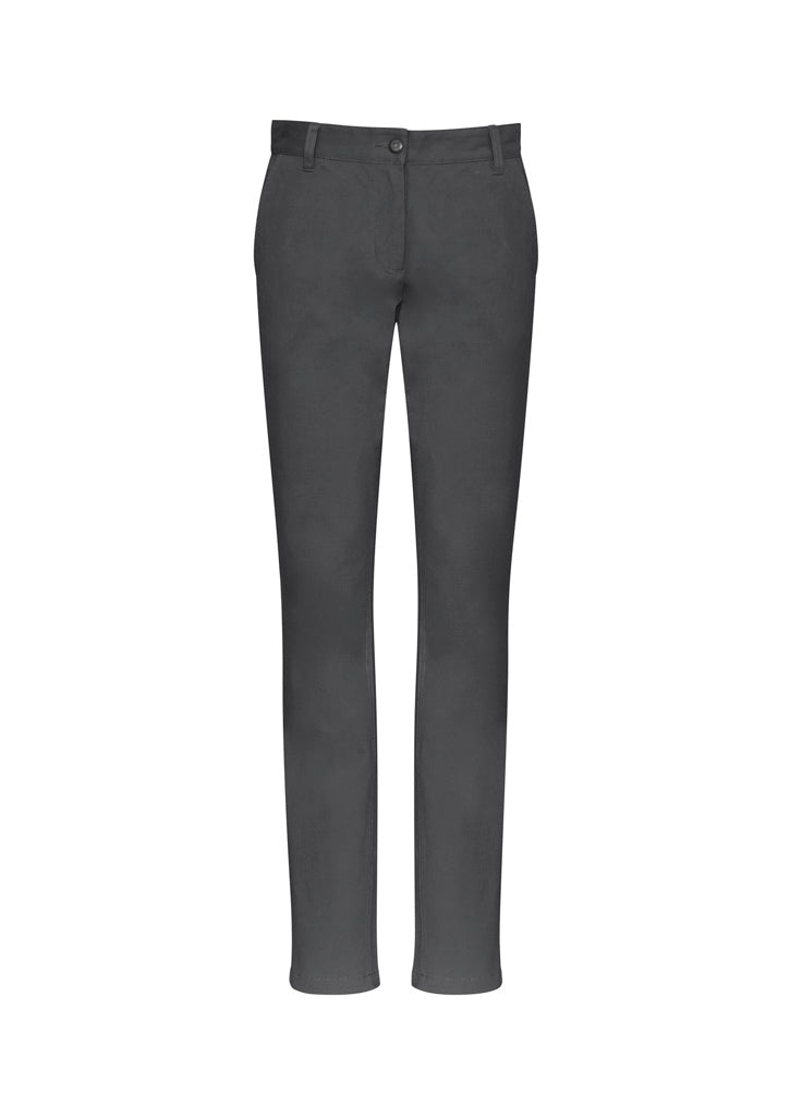 Biz Collection Womens Lawson Chino Pant - Grey